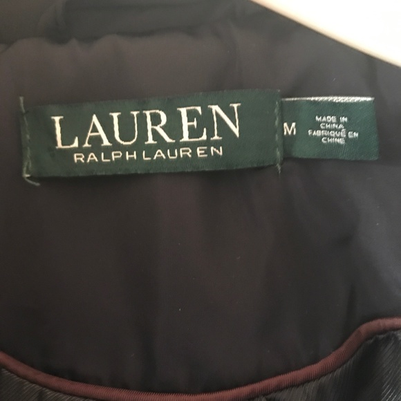 NAVY BLUE RALPH LAUREN QUILTED JACKET - Picture 6 of 6